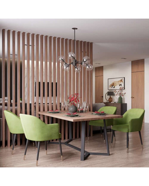 MDF Wall Divider Slat - 2" x 6"
