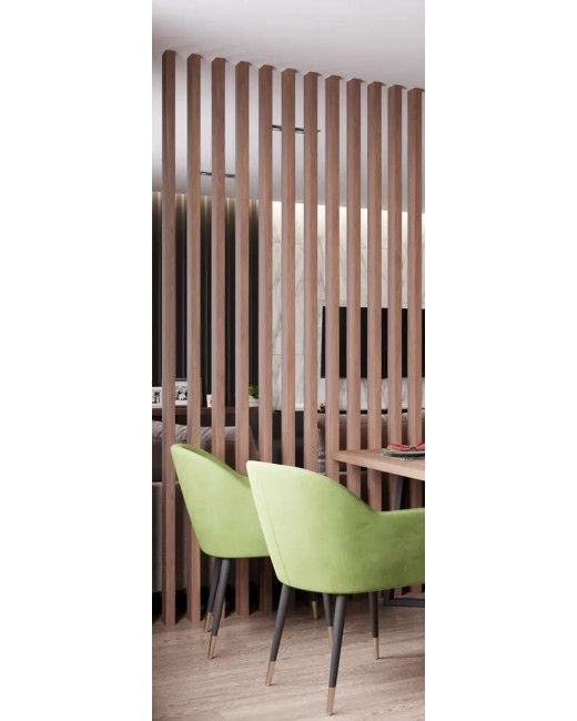 Hardwood Slat Room Divider – 2" x 6"