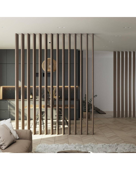 MDF Wall Divider Slat - 2" x 6"