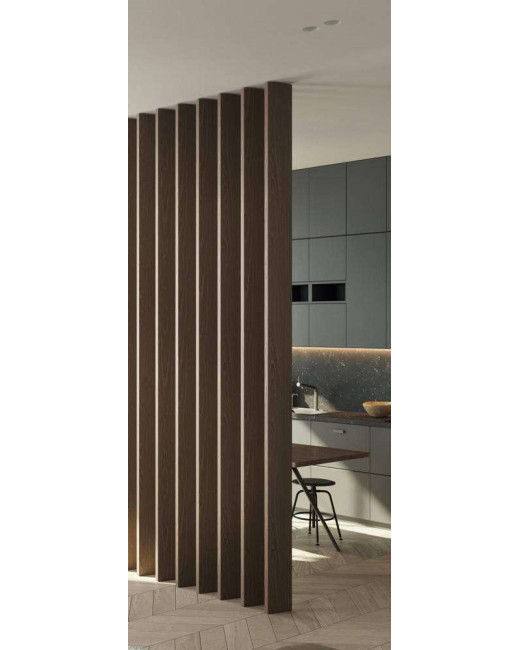 Hardwood Slat Room Divider – 2" x 5"