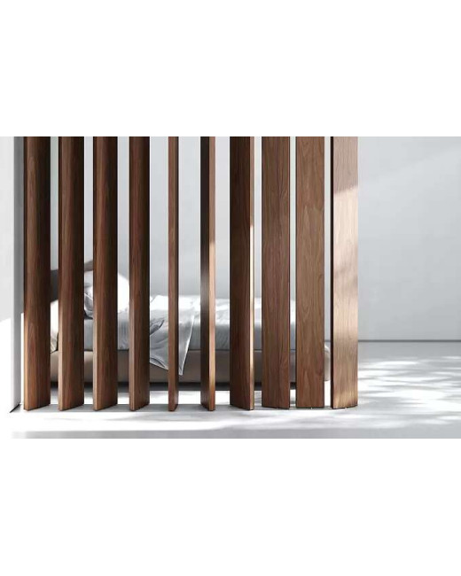 Hardwood Slat Room Divider – 2" x 4"