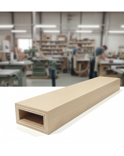 Hardwood Slat Room Divider – 2" x 4"