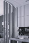 MDF Wall Divider Slat - 2" x 5"