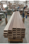 Hardwood Slat Room Divider – 2" x 4"