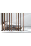 Hardwood Slat Room Divider – 2" x 4"