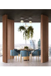 MDF Wall Divider Slat - 2" x 5"