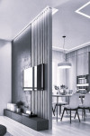 MDF Wall Divider Slat - 2" x 6"