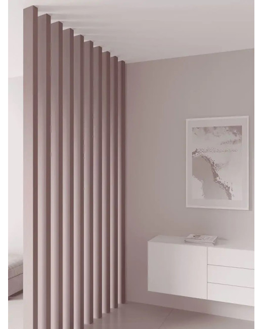 Hardwood Slat Room Divider – 2" x 4"