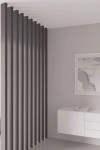 Hardwood Slat Room Divider – 2" x 4"