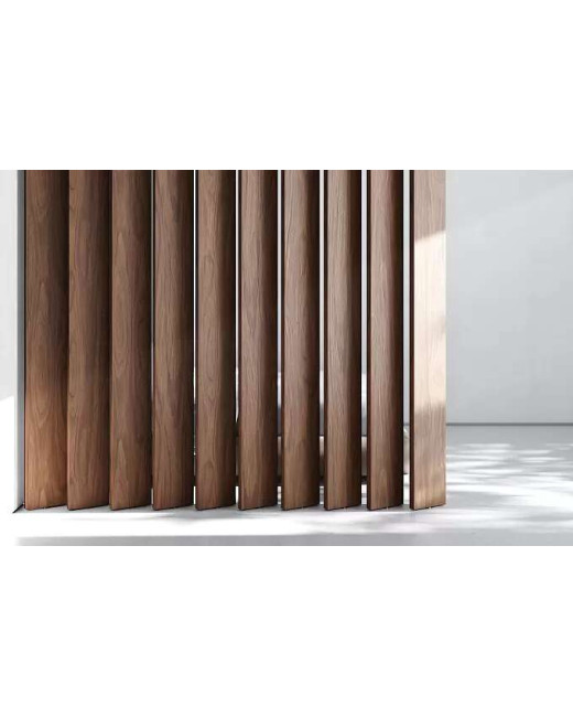 Hardwood Slat Room Divider – 2" x 4"