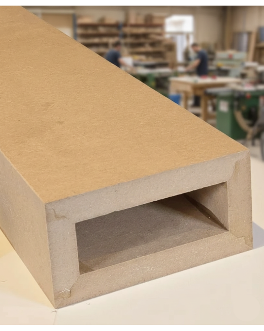 MDF Wall Divider Slat - 2" x 5"