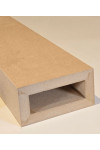 MDF Wall Divider Slat - 2" x 6"