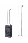 10" Classic Square PVC Column