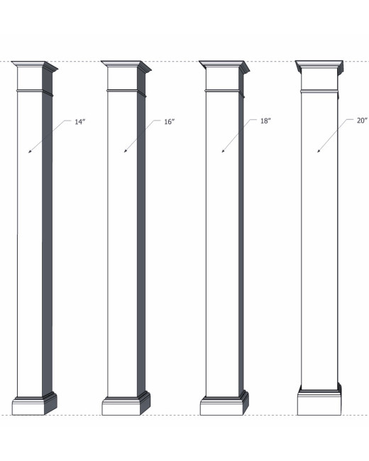14” Classic Square Mega Wrap