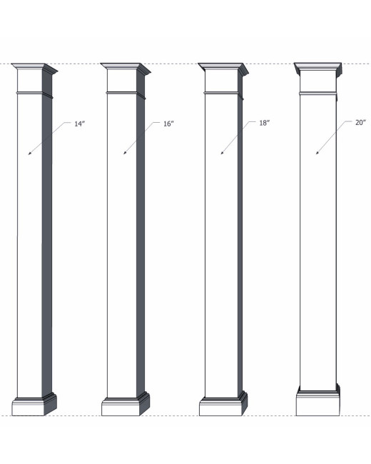 16” Classic Square Mega Wrap