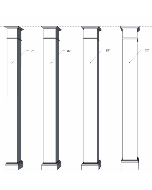 18” Classic Square Mega Wrap