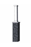 8" Classic Square PVC Column