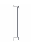 8" Classic Square PVC Column
