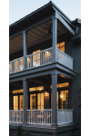 12" Classic Square PVC Column