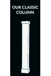 10" Classic Square PVC Column