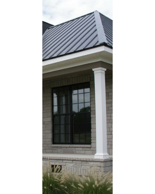 8" Classic Square PVC Column