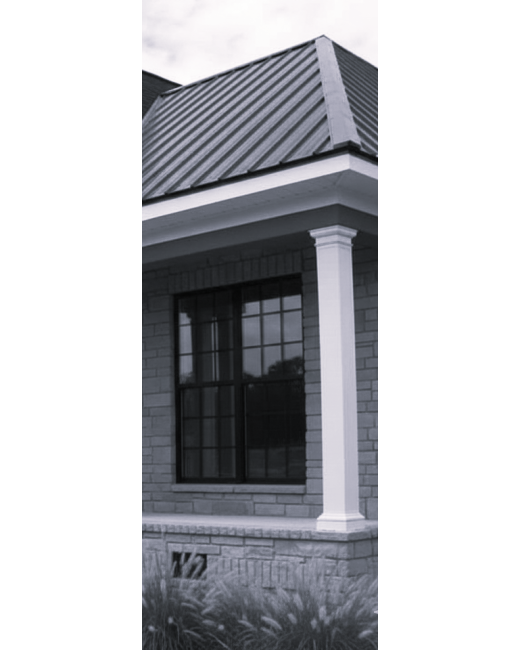 6" Classic Square PVC Column