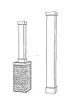 10" Classic Square PVC Column