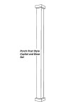 6" Fiberglass Porch Column