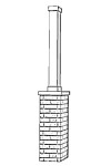 6" Fiberglass Porch Column