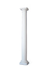 14" Round Tapered FRP Column