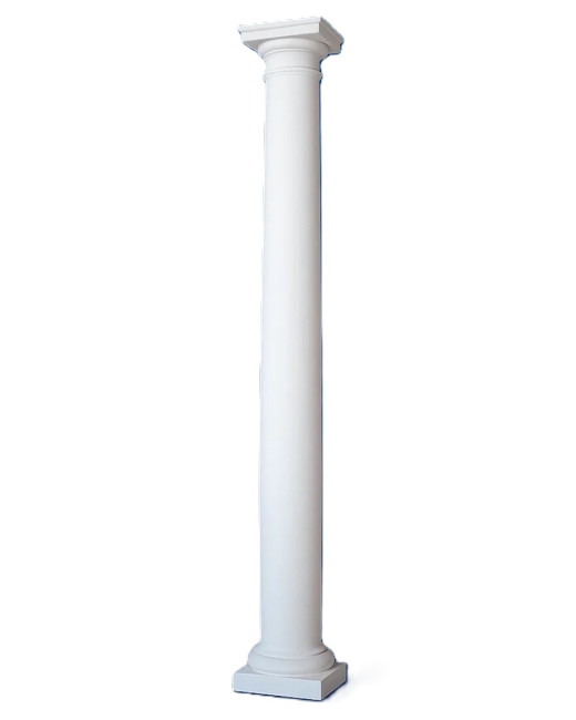 14" Round Tapered FRP Column