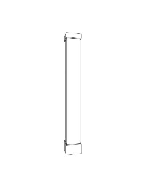8" Square Fiberglass Column