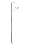 8" Square Fiberglass Column