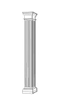 14" Fluted Column Wrap