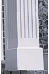 10" Fluted Column Wrap