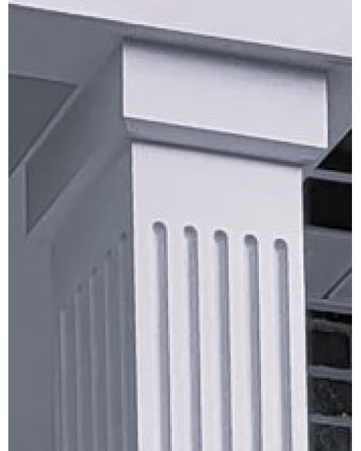 14" Fluted Column Wrap