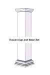 10" Fluted Column Wrap