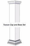8" Fluted Column Wrap