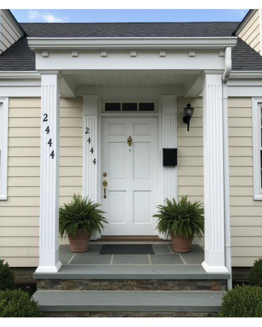 10" Fluted Column Wrap