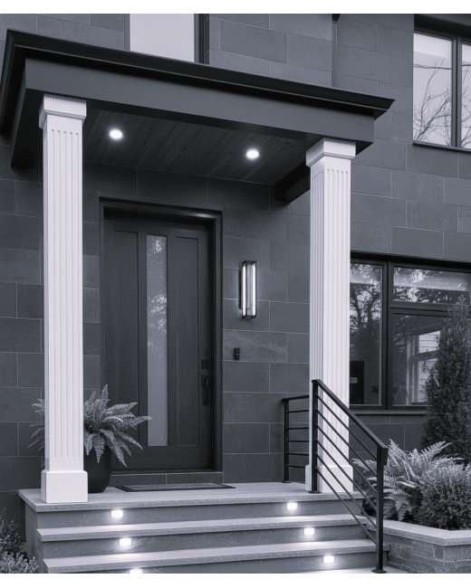 10" Fluted Column Wrap