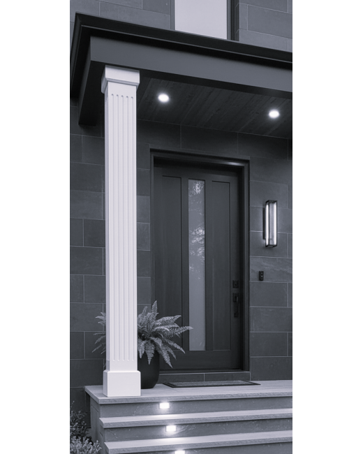 12" Fluted Column Wrap