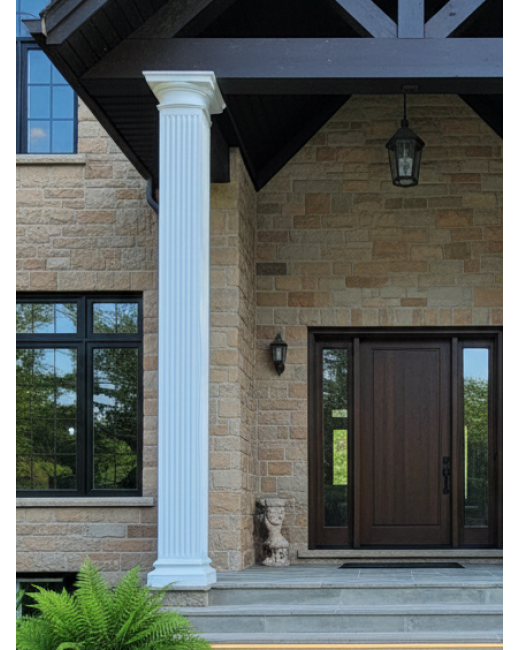 12" Fluted Column Wrap