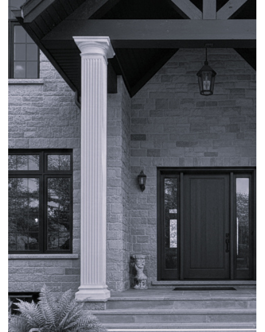 10" Fluted Column Wrap