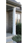 10" PVC Column Half Panelled