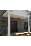 8" PVC Column Half Paneled