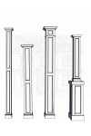 12" RECESSED PVC Column Wrap Kit