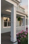 8" RECESSED PVC Column Wrap Kit