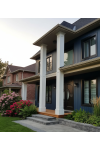 14" Recessed Panel PVC Column Mega Wrap