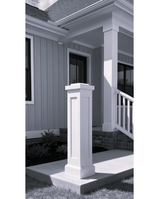 PVC Shaker Newel Post