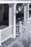 12" SHAKER PVC Column Wrap